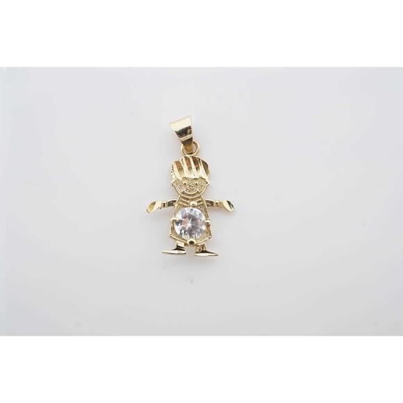 Estate Sale 14k Yellow Gold Charm - Vintage Style Fine Jewelry